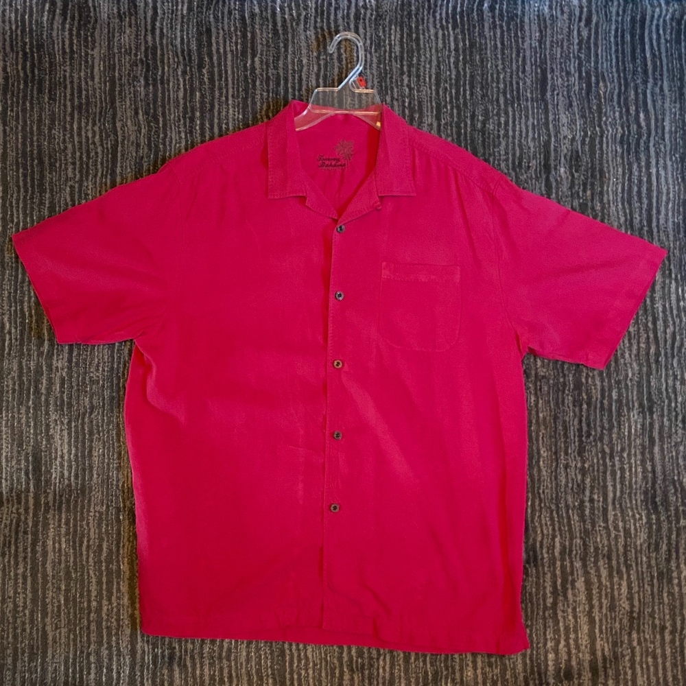 Tommy Bahama silk aloha shirt
